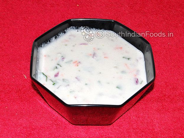 Kuzhi paniyaram batter with vegetables