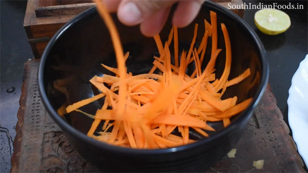 Crispy vegetable pakoda step 1