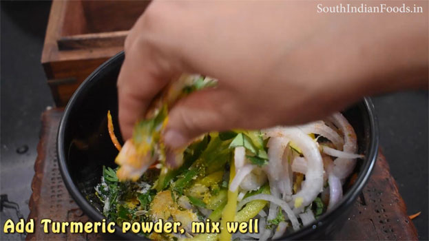 Crispy vegetable pakoda step 11