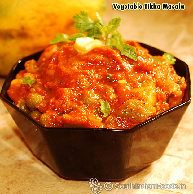 Vegetable tikka masala