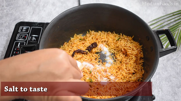 Neem flower rice recipe step 16