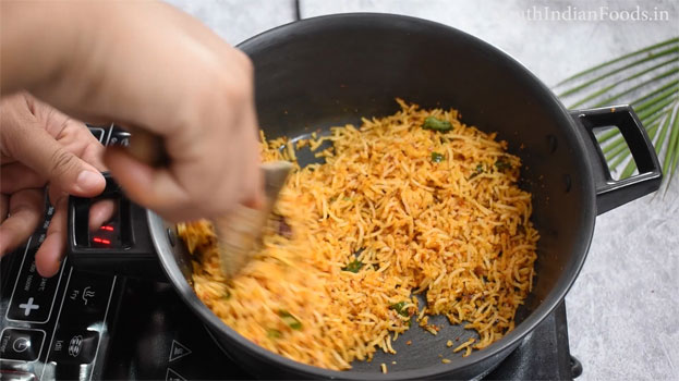 Neem flower rice recipe step 17