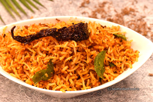 Kongunadu restaurant style veppam poo rice