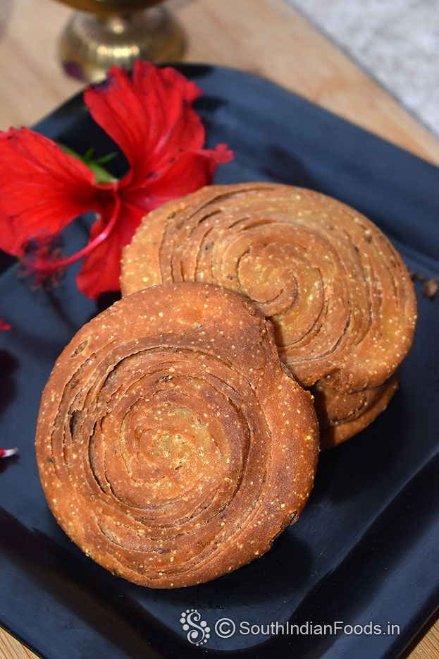 Thousand layered puri