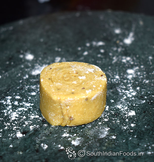 Sprinkle flour