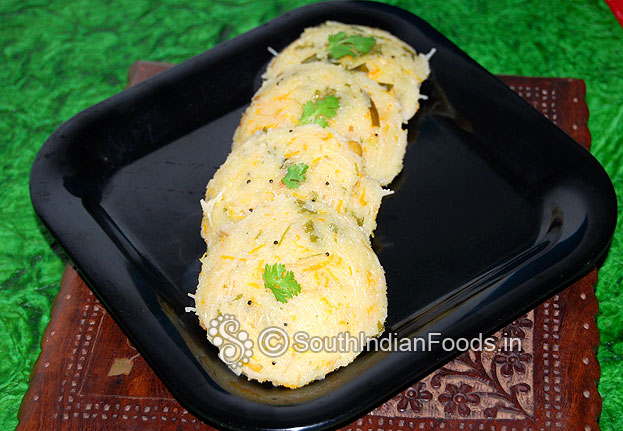Semiya idli is ready, serve hot with coconut chutney