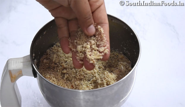 Walnut burfi recipe step 5