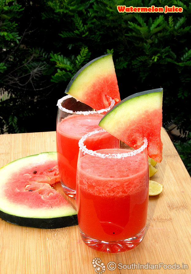 Add ice cubes & serve