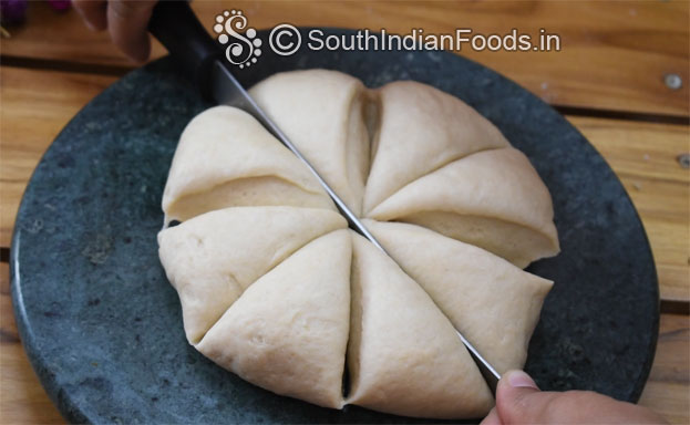 Cut into equal size portions