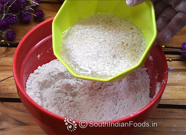 Wheat flour dilkush step 6