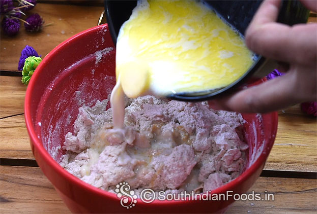 Wheat flour dilkush step 7