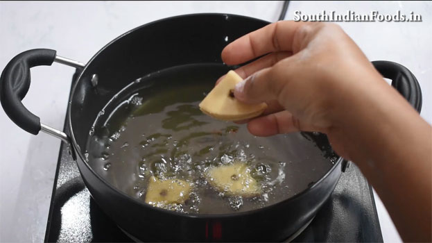 Wheat flour badam puri recipe step 23