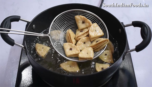 Wheat flour badam puri recipe step 25