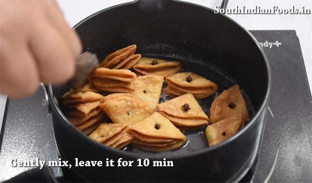 Wheat flour badam puri recipe step 31