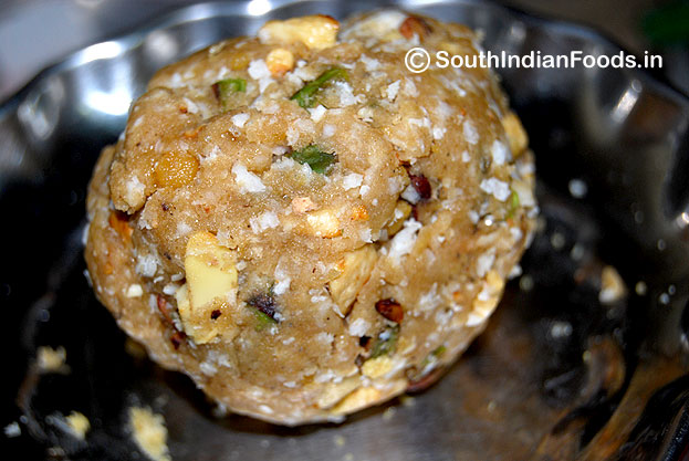 Wheat flour kozhukattai dough