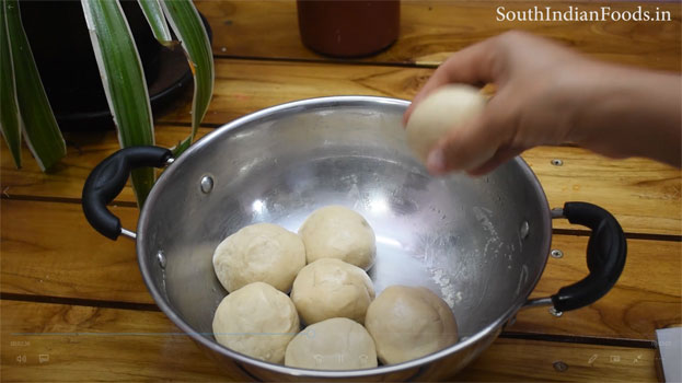 Wheat flour naan step 18