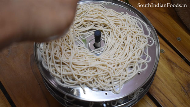 Instant wheat idiyappam step 16