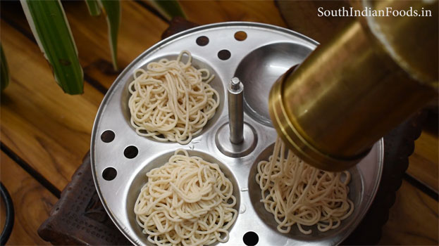 Instant wheat idiyappam step 19