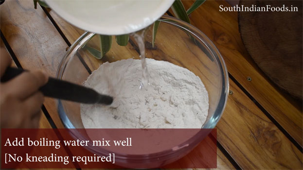 Instant wheat idiyappam step 6