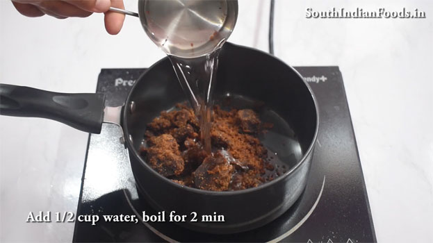 Godhumai karuppatti halwa step 8