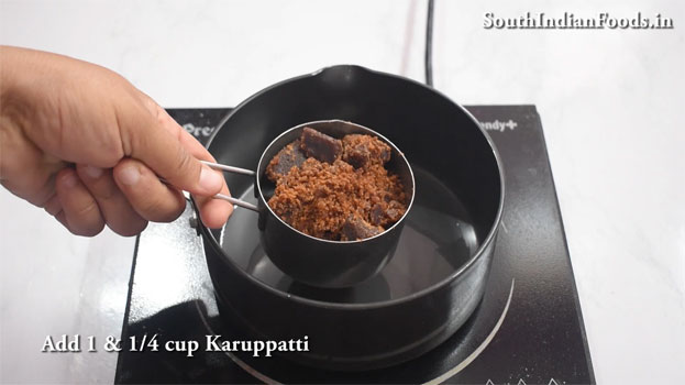 Godhumai karuppatti halwa step 7