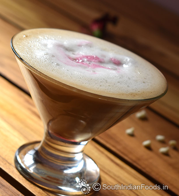 White chocolate coffee