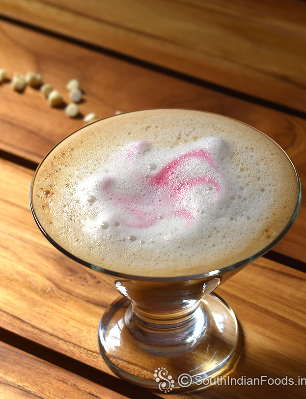 Nescafe white chocolate chips coffee