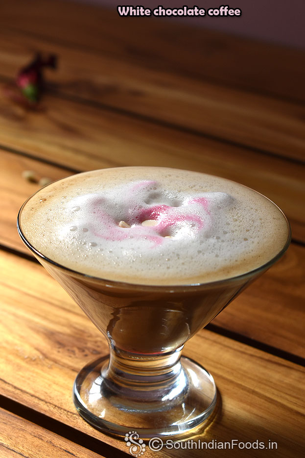 White chocolate milk coffee-1