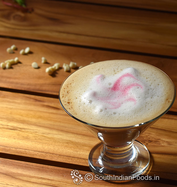 White chocolate milk coffee-2