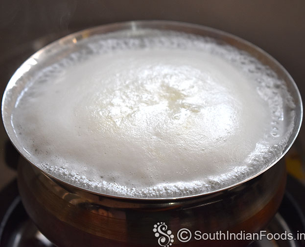 Boil & stir occasionally without burning in the bottom