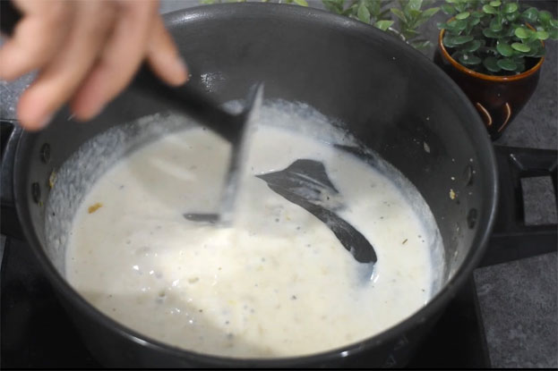 One pot white sauce pasta