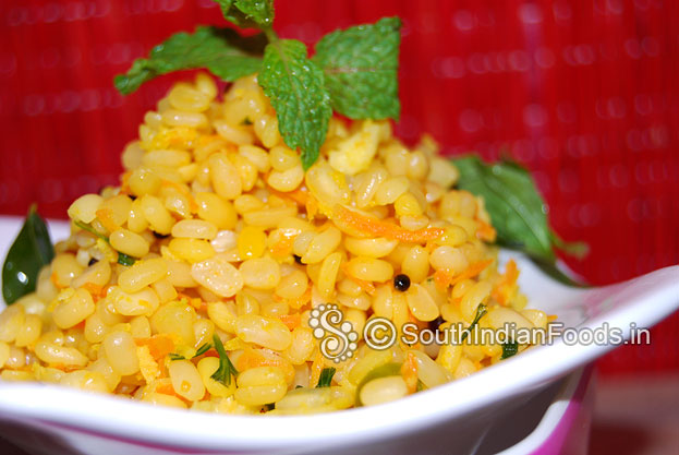 Boil carrot, potato, green peas, with salt & turmeric added water till soft