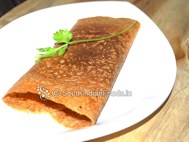 Yellow jowar dosa