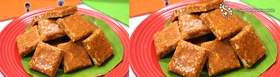 Peanut chikki [Kadalai mittai]- 2 ingredient