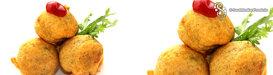 Aloo paneer bonda