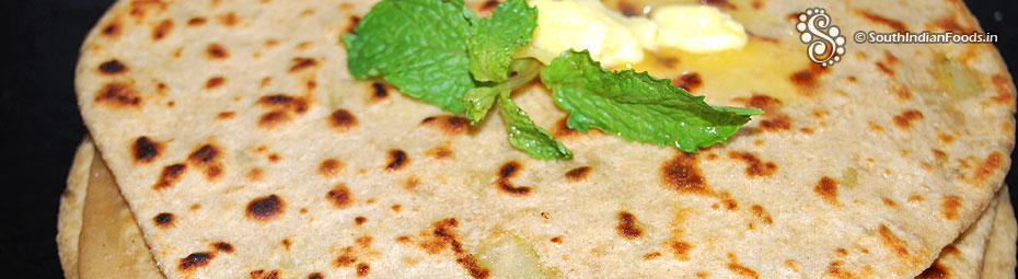 Aloo pyaz paratha
