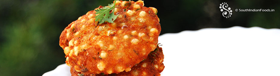 Sabudana vada