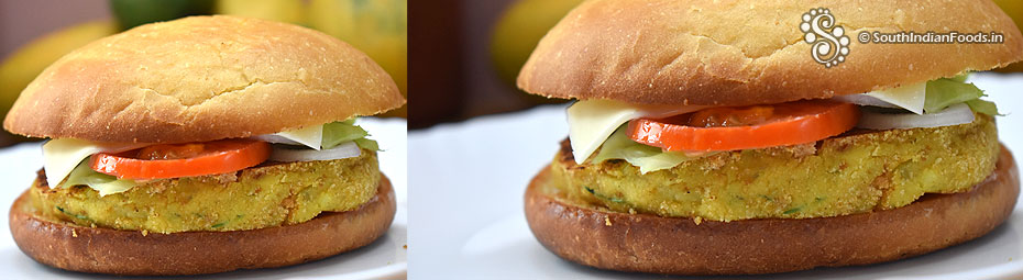 Aloo tikki Burger
