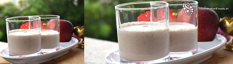 Dates banana smoothie