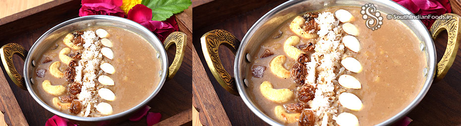 Arisi paruppu payasam