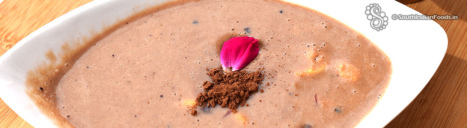Badam chocolate kheer