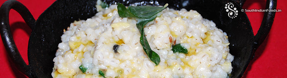 Barley pongal