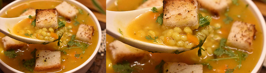 Barley soup