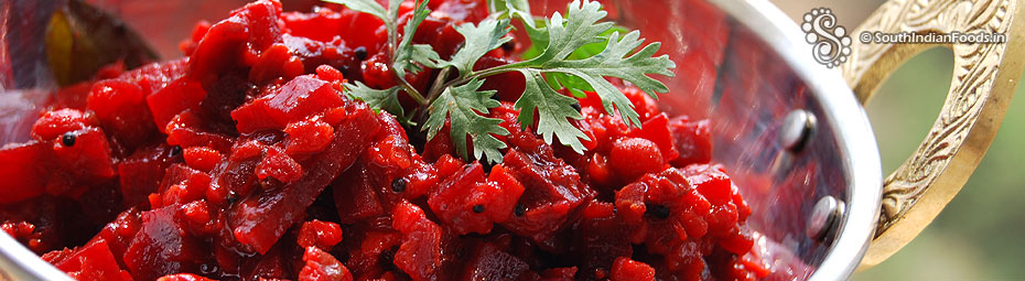Beetroot moong dal kootu recipe