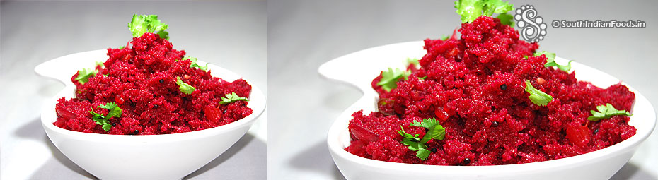 Beetroot Rava Upma