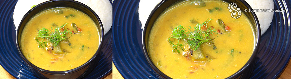 Instant besan capsicum kurma