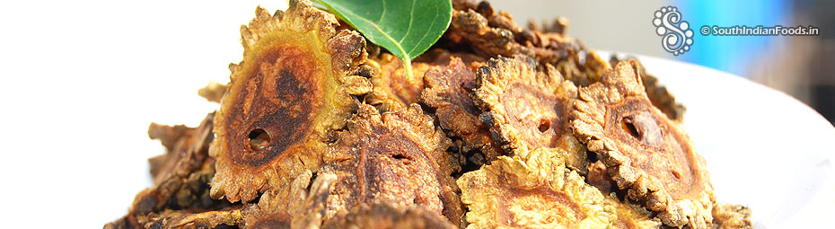 Bitter gourd fry