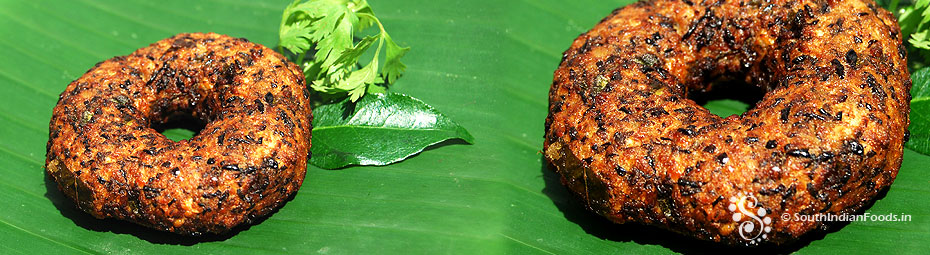 Black urad dal vada