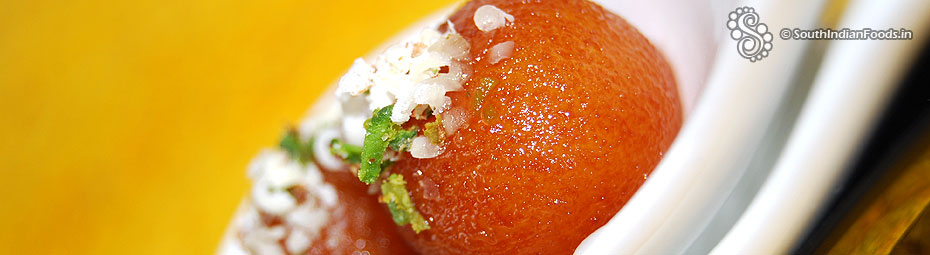 Bread gulab jamun