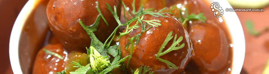 Brown bread Manchurian